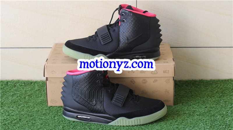 Nike Air Yeezy 2 NRG Solar Red Glow in the dark